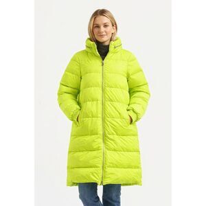 MM6 Maison Martin Margiela Neon Green Puffer Down Jacket 42 Longline Gorpcore